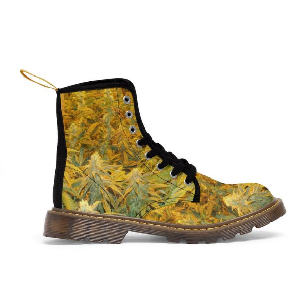 Cannabis Canvas Boots - Image 2
