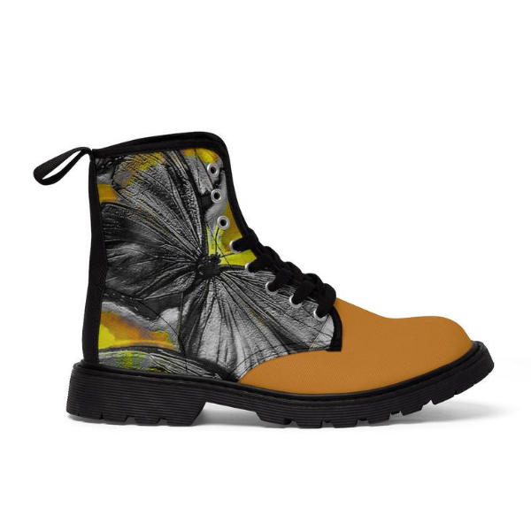Beautiful Butterflies Canvas Boots - Image 2