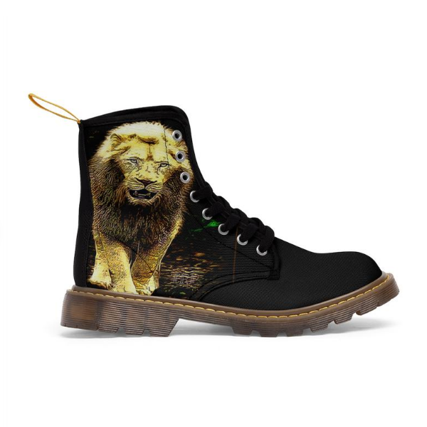 Boss Lion Canvas Boots - Image 2